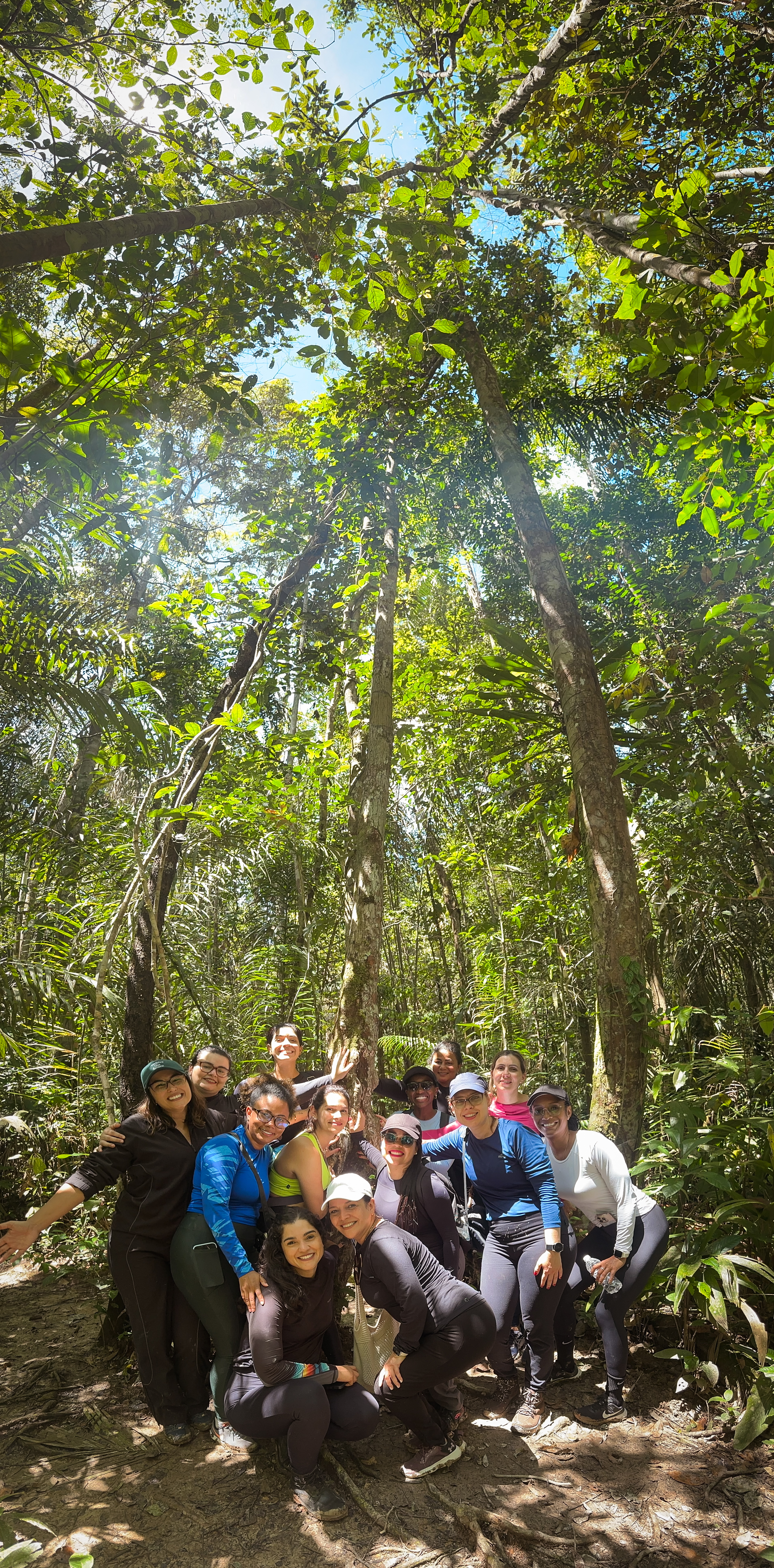 Trilha no pulmão do mundo